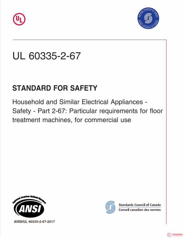 UL 60335-2-67 PDF UL 60335-2-67 PDF